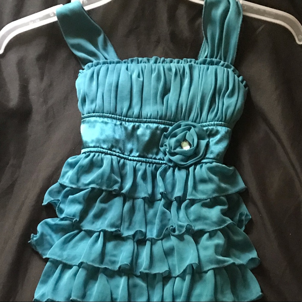 GIRLS SIZE 10 FULLY LINED DRESS BY MY MICHELLE